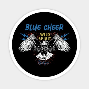 blue cheer wild spirit Magnet